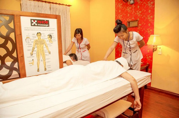 Massage lành mạnh ở Tphcm-Khỏe Spa