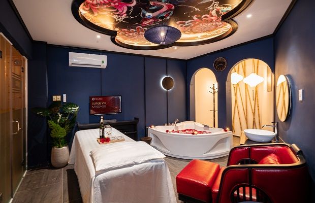 Massage thư giãn ở Tphcm- không gian tại Hoa Kiều